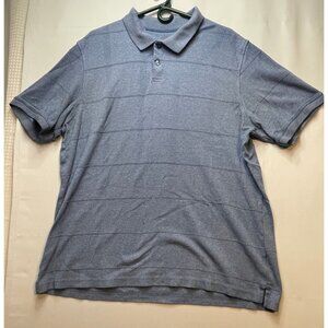 Covington polo shirt mens XL short sleeve heathered blue